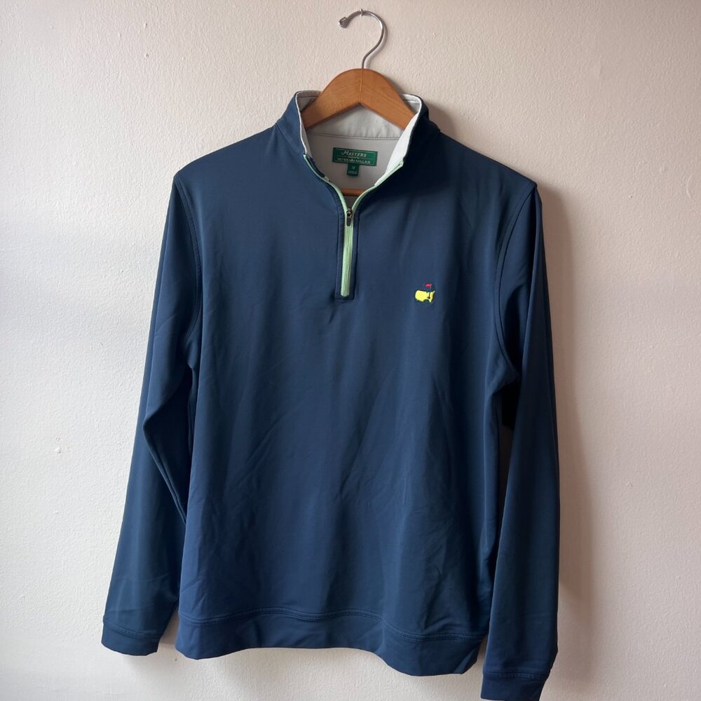MASTER'S X PETER MILLAR QZIP ATHLETIC SWEATSHIRT